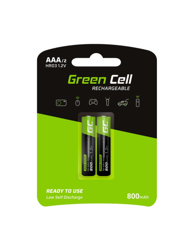 Green Cell Akumulatorki Paluszki 2X Aaa R3 800Mah