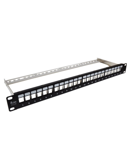 Patch Panel A-Lan Pk020 (1U  19"  24Xrj-45)