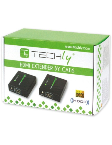 Techly Extender Hdmi Hd 3D Po Rj45 Do 60M Idata Ext-E70