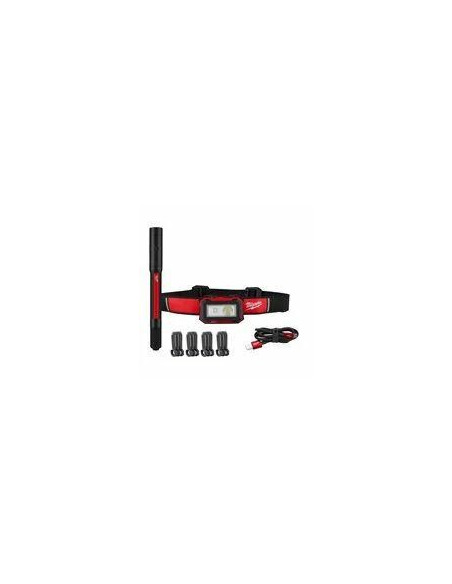 Milwaukee.latarka Zestaw Ir Hlpl (Irhl450+Irpl250) Usb