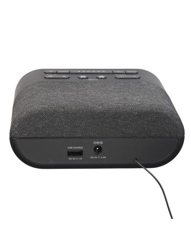 Denver Crq-107 Budzik Cyfrowy Budzik Czarny