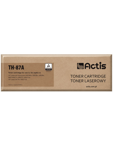 Actis Th-87A Toner (Zamiennik Hp 87A Cf287A  Standard  9000 Stron  Czarny)