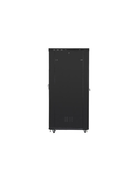 Lanberg Szafa Stojąca Rack 19" 42U 800X1200 Drzwi Szklane Lcd Czarna Ff01-8242-12Bl (Flat Pack)