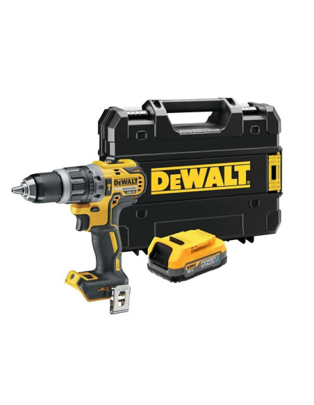 Dewalt.wkrętarka Ud.18V Dcd796E1T 70/27Nm 1X1,7Ah Powerstack Bez Ładowarki, Tstak