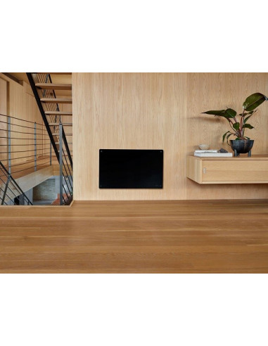Szklany Panel Grzewczy Wifi + Bluetooth + Wyświetlacz Led Mill Gl600Wifi3 Black
