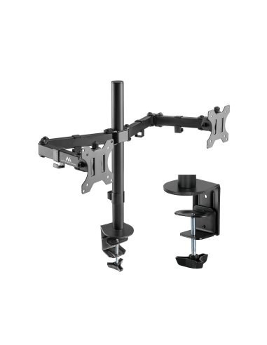 Maclean Uchwyt Biurkowy Na 2 Monitory Lcd Mc-884