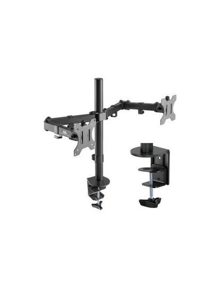 Maclean Uchwyt Biurkowy Na 2 Monitory Lcd Mc-884