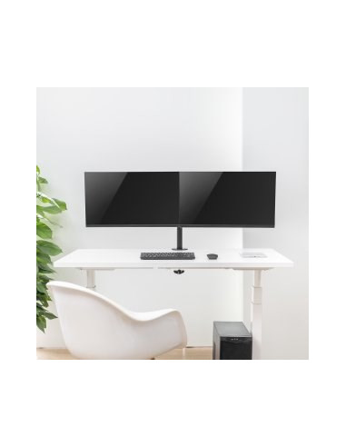 Maclean Uchwyt Biurkowy Na 2 Monitory Lcd Mc-884
