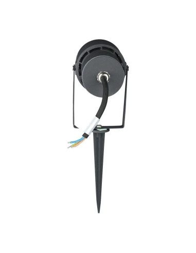 Oprawa Gruntowa Ogrodowa Wbijana Led V-Tac 12W Szara Vt-857-G Sku 217551 4000K 930Lm