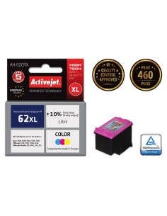 Activejet Ah-62Crx Tusz (Zamiennik Hp 62Xl C2P07Ae  Premium  18 Ml  Kolor) 2