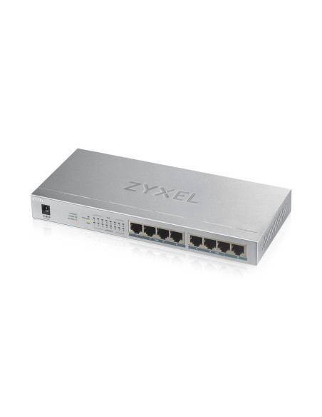 Switch Zyxel Gs1008-Hp 8P Poe (Poe+: 8) 60W Unmanaged Gigabit