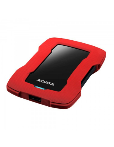 Dysk Zewnętrzny Hdd Adata Hd330 (2Tb  2.5"  Usb 3.2  Czerwony)