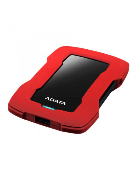 Dysk Zewnętrzny Hdd Adata Hd330 (2Tb  2.5"  Usb 3.2  Czerwony)