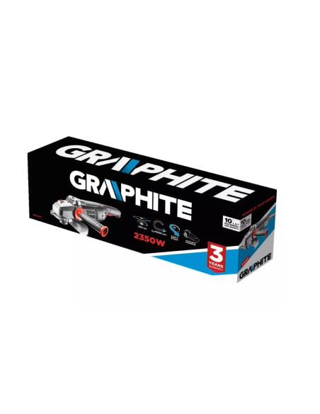 Szlifierka Kątowa 2350W Graphite Tarcza 230Mm