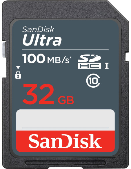 Sandisk Ultra Sdhc 32Gb 100Mb/S