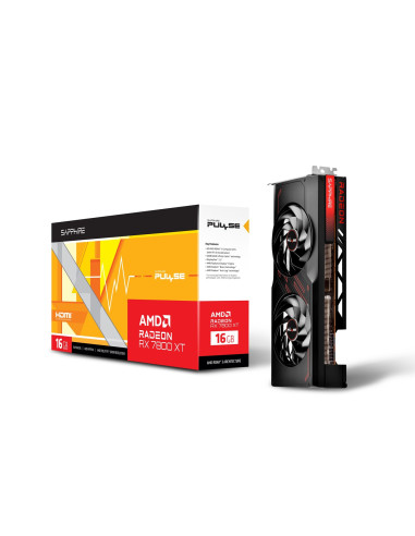 Karta Graficzna Sapphire Radeon Rx 7800 Xt Pulse Gaming 16Gb Gddr6 Dual