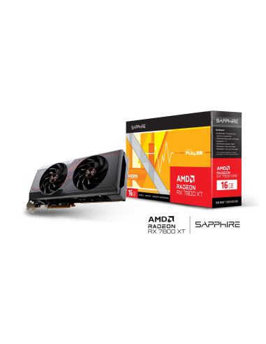 Karta Graficzna Sapphire Radeon Rx 7800 Xt Pulse Gaming 16Gb Gddr6 Dual
