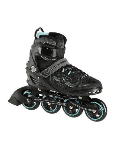 Łyżworolki Nils Extreme Na9157 Czarno-Miętowe Rozm. 42
