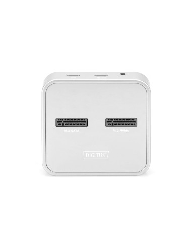 Digitus Stacja Dokująca Do Ssd M.2 Nvme + M.2 Sata Z Czytnikiem Kart Sd Express, Usb-C Da-71546