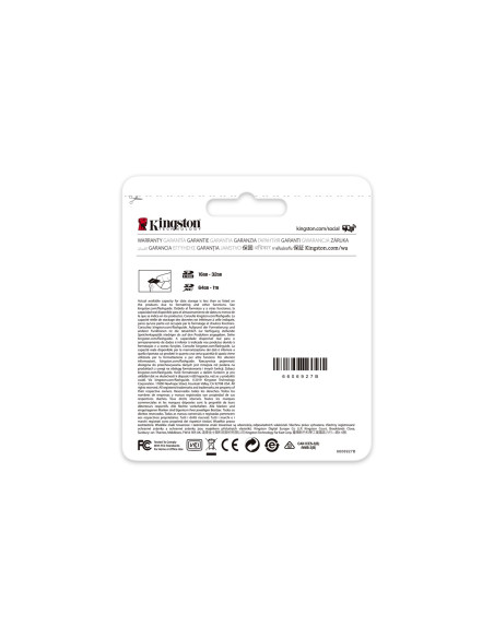 Karta Pamięci Kingston Canvas Select Plus Sds2/512Gb (512Gb  Class U3, V30  Karta Pamięci)