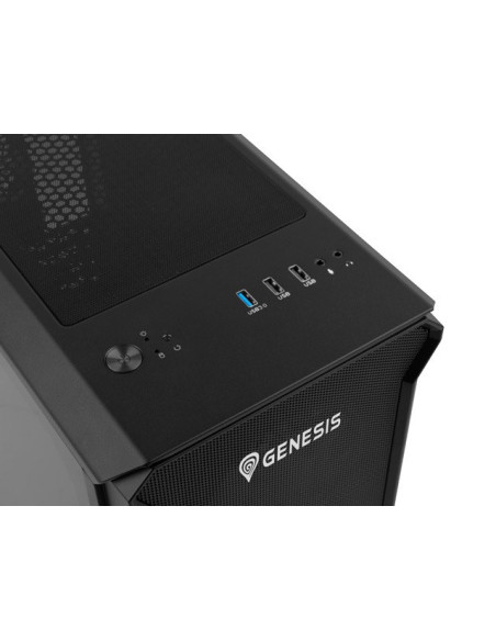 Obudowa Natec Genesis Irid 503 Npc-1558 (Micro Atx, Mini Itx  Kolor Czarny)