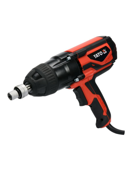 Yato Yt-82021 Klucz Zasilany 1/2" 2600 Rpm 600 N·m Czarny, Czerwony 1020 W