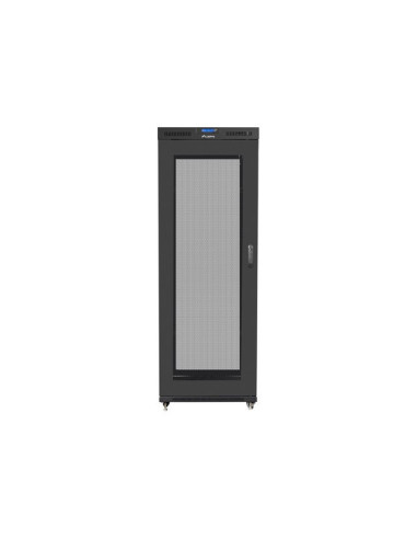 Lanberg Szafa Stojąca Rack 19" 27U 800X1000 Drzwi Perforowane Lcd Czarna Ff01-8027-23Bl (Flat Pack)