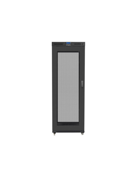 Lanberg Szafa Stojąca Rack 19" 27U 800X1000 Drzwi Perforowane Lcd Czarna Ff01-8027-23Bl (Flat Pack)