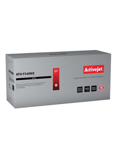 Activejet Ath-F540Nx Toner (Zamiennik Hp 203X Hp203X Cf540X  Supreme  3200 Stron  Czarny)