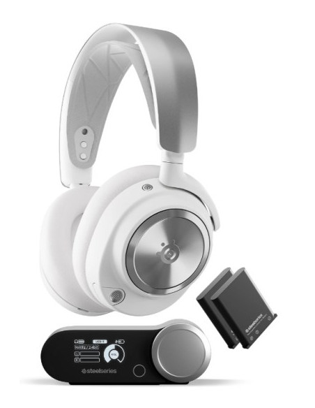 Steelseries 61524 Słuchawki/Zestaw Słuchawkowy Przewodowa Opaska Na Głowę Gaming Usb Type-C Biały