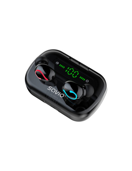 Savio Bezprzewodowe Słuchawki Bluetooth 5.0 + Edr Tws-06