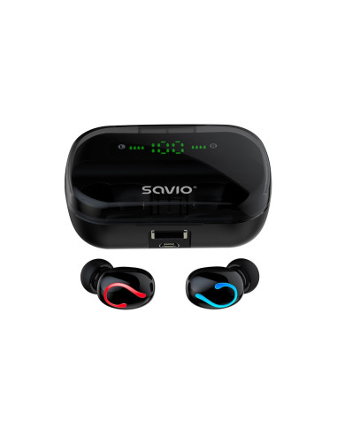 Savio Bezprzewodowe Słuchawki Bluetooth 5.0 + Edr Tws-06
