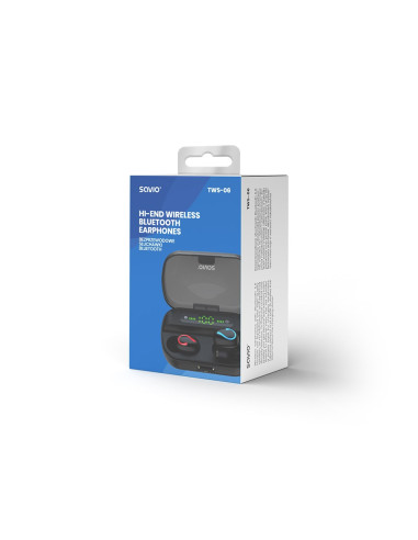 Savio Bezprzewodowe Słuchawki Bluetooth 5.0 + Edr Tws-06