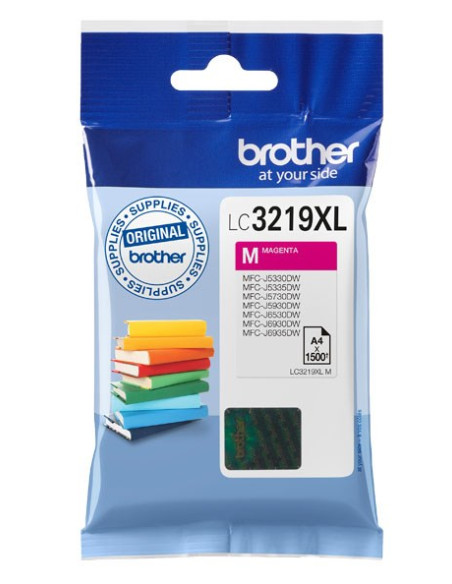 Brother Lc-3219Xlm Nabój Z Tuszem 1 Szt. Oryginalny Purpurowy