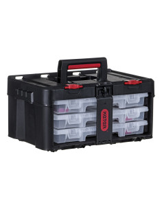 Skrzynia Narzędziowa Z 3 Organizerami Stack N Roll