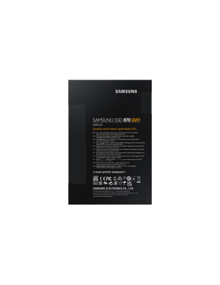 Dysk Ssd Samsung 870 Qvo Mz-77Q4T0Bw 4Tb Sata 6