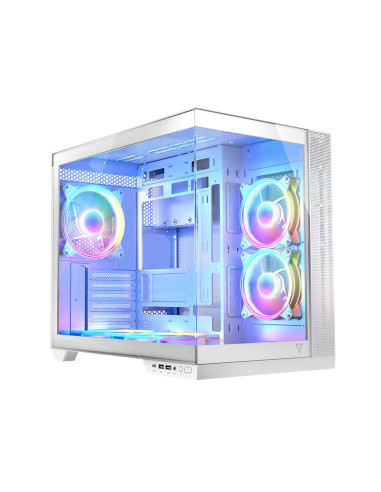 Modecom Obudowa Volcno Panorama Apex Argb 5F Midi White