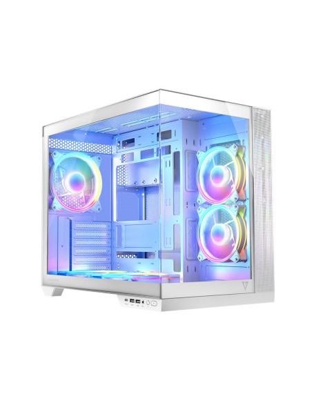 Modecom Obudowa Volcno Panorama Apex Argb 5F Midi White