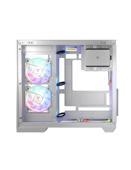 Modecom Obudowa Volcno Panorama Apex Argb 5F Midi White