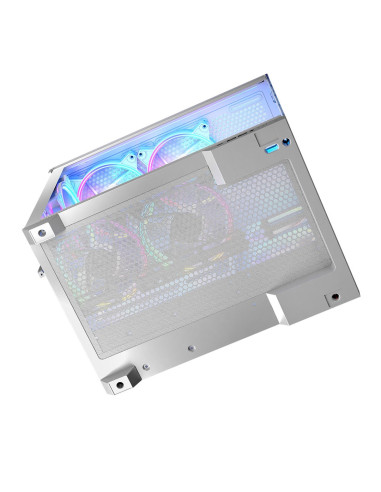 Modecom Obudowa Volcno Panorama Apex Argb 5F Midi White