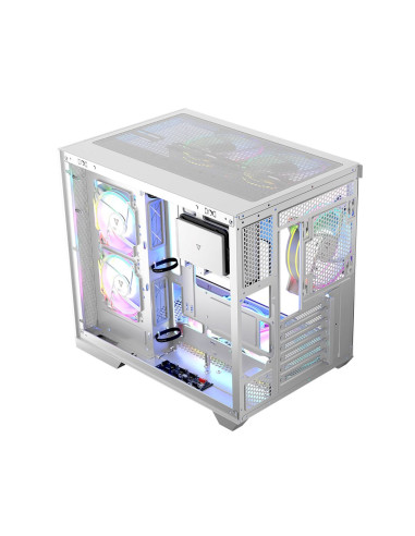 Modecom Obudowa Volcno Panorama Apex Argb 5F Midi White