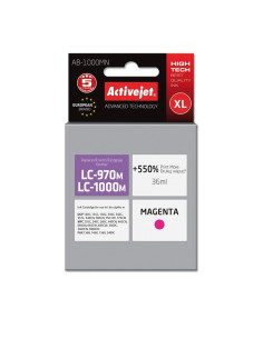 Activejet Ab-1000Mn Tusz (Zamiennik Do Brother Lc1000M/970M  Supreme  35 Ml  Purpurowy).  Drukuje Więcej O 550%.