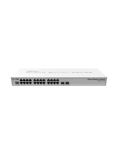 Switch Mikrotik Crs326-24G-2S+Rm 26P  Managed Gigabit/10G