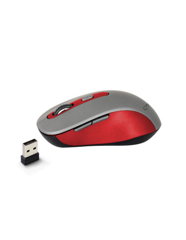 Esperanza Mysz Bezprzewodowa 2.4Ghz Adara Czerwona Em131R