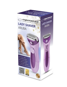 Golarka Esperanza Aruba Ebg003V (Kolor Fioletowy) 2