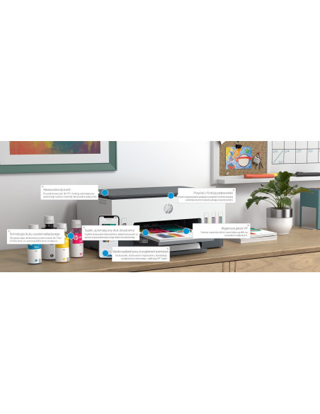 Urządzenie Wielofunkcyjne Hp Smart Tank 670 6Uu48A