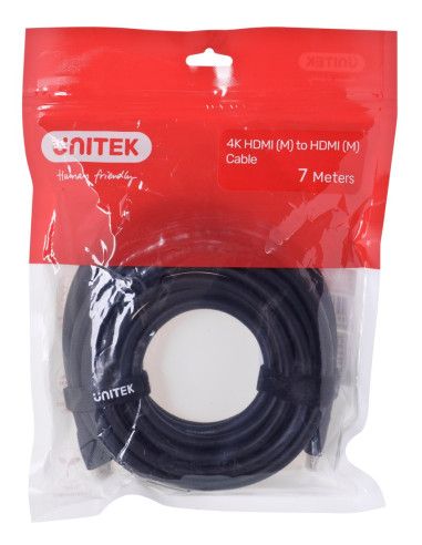 Unitek Kabel Hdmi 2.0, 4K 60Hz, C11068Bk, 7M