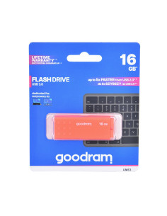 Pendrive Goodram Ume3 Ume3-0160O0R11 (16Gb  Usb 3.0  Kolor Pomarańczowy)