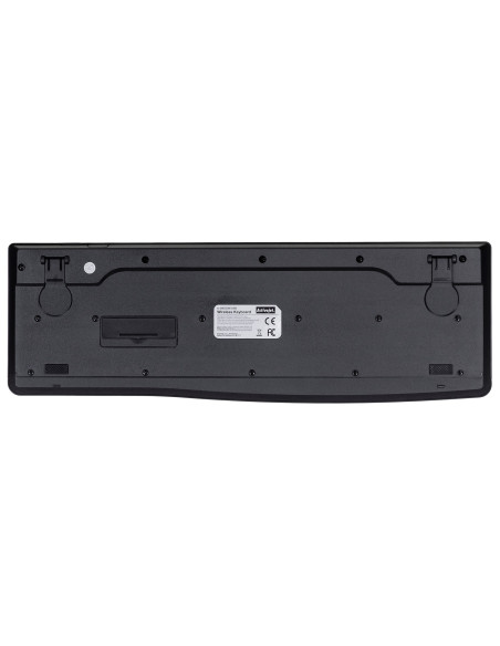 Activejet K-3803Sw Klawiatura Bezprzewodowa Zasilanie Baterią 1X 1,5V Aaa Czarna